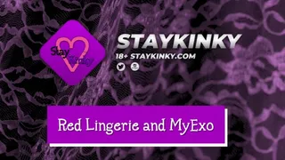 StayKinky - Red Lingerie MyEXO