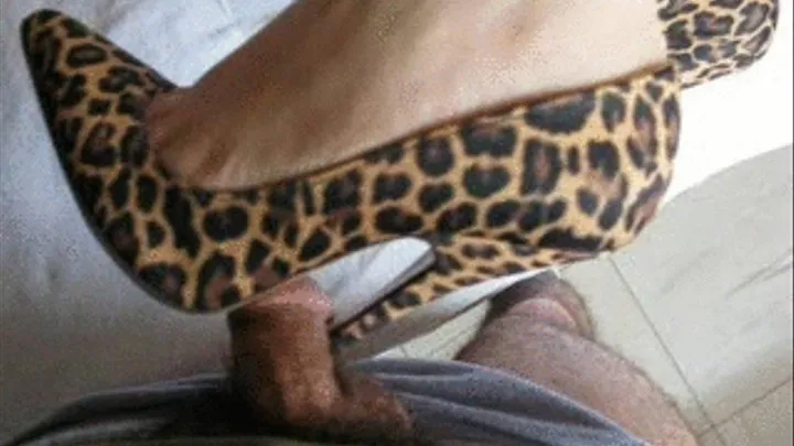 Heeljob on Leopard Heels