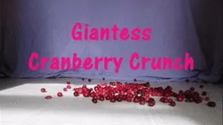 Giantess Crunches tiny Cranberry People