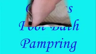 Pampering My Feet in Foot Bath