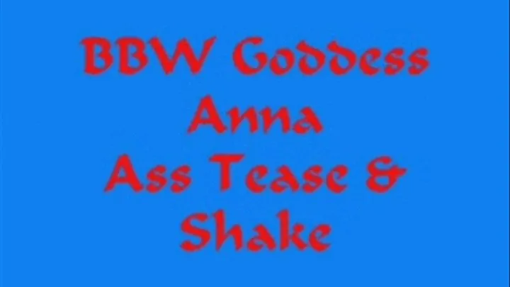 Ass Shake & Tease