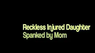 Step-Mom's Sprained Ankle - Step-Daughter Kat Paddled and Strapped