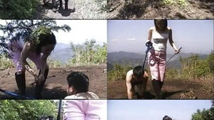 Pony Slave Walking In The Mud - KSD-001 - Part 1 (Faster Download - )