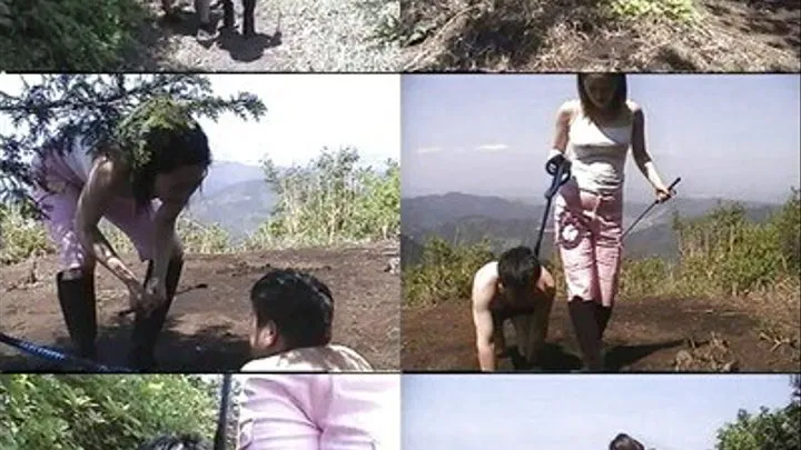 Pony Slave Walking In The Mud - KSD-001 - Part 1 ( - AVI Format)