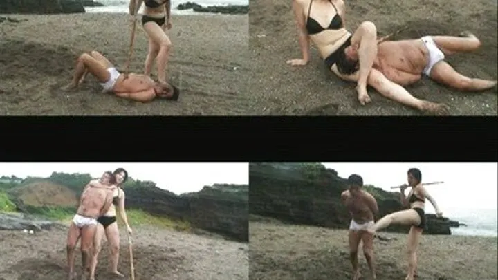 Lady Caught Horny Voyeur By The Shore! Total Punishment Bound To Happen - Full version ( - AVI Format)