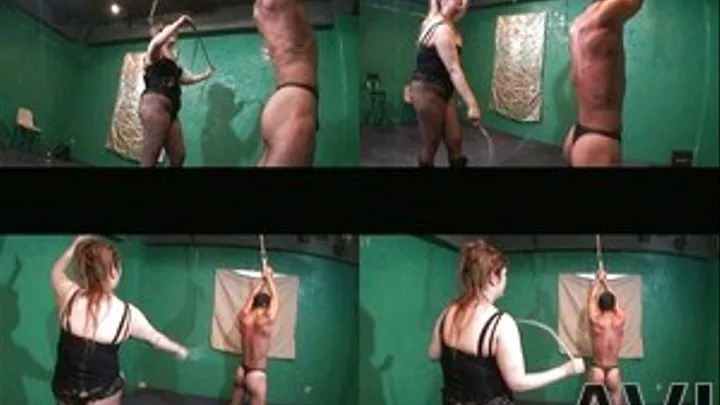 Giantess Slashes Tied Up Slave's Back Relentlessly - Full version (Faster Download - )