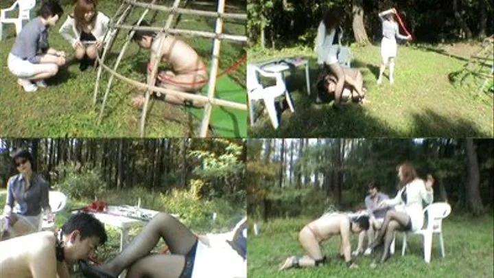 Outdoor Mocking & Humiliation With Human Pet! - Full Version ( - AVI Format)