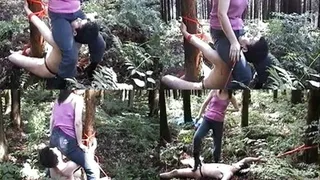 Scream All You Want - Bound Tight For Sadistic Outdoor BDSM! - Part 1 ( - AVI Format)