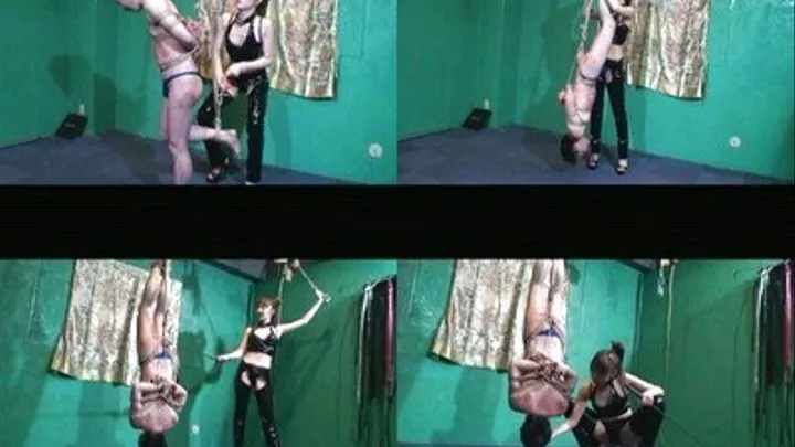 Strong Mistress Able To Dangle Man Upside Down! - Full version