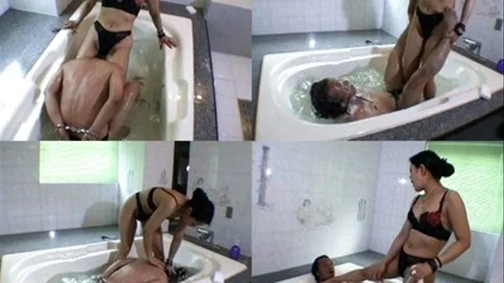 Slave Joins Mistress In The Tub Not To Get Clean But To Get Filthily Dominated - Part 2 ( - AVI Format)