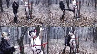 Cheating Husband Tied On A Tree For Outdoor Corporal Punishment - Full version ( - AVI Format)