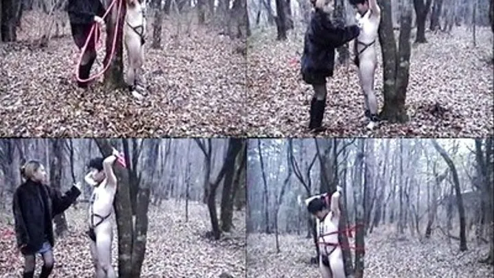 Vicious Wife Tied Up and Left Cheating Husband Naked In The Woods - Full version ( - AVI Format)