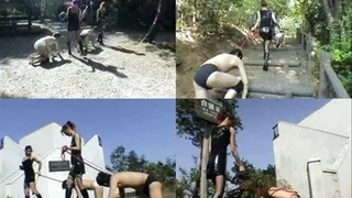 Two On Two! Pet Slaves Learn New Tricks From Mean Vixens! - Part 1 ( - AVI Format)