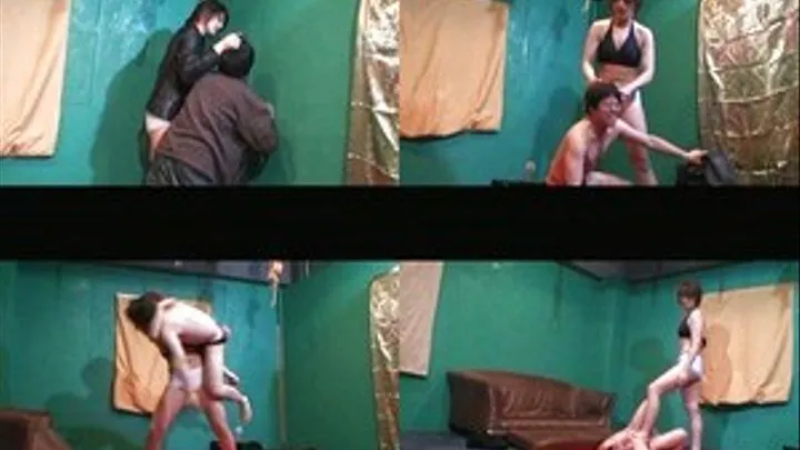 Dominatrix Beats Up Male Opponent As Punishment For Cheating! - Part 1 (Faster Download)