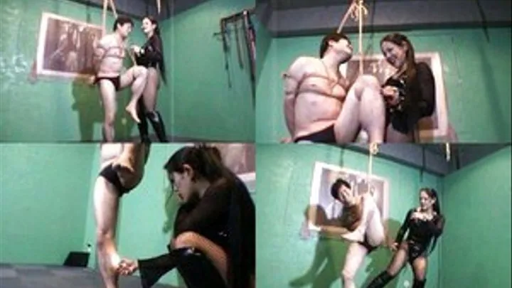 Mistress Tied Up Slave And Got His Feet Burned And! - Part 1 (Faster Download)