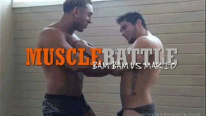 Muscle Battle - Bam Bam vs Mario
