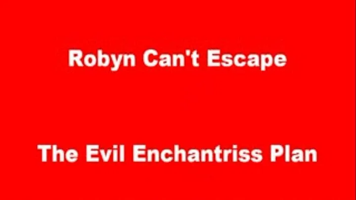 Robyn Can't Escape Preview