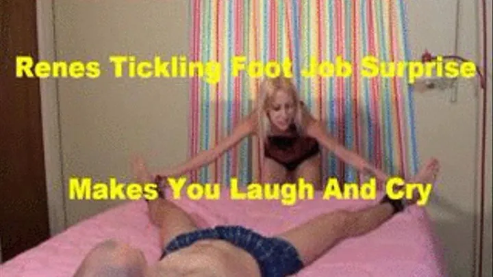 Renes Tickling Footjob Surprise preview