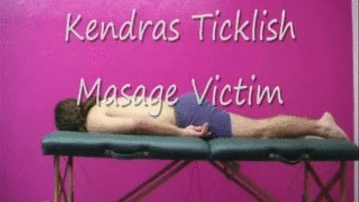 Kendra's Ticklish Client