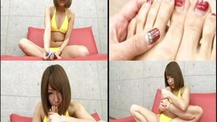 Showing Off CHIPPED NAILS AND POLISH - nfdm226 - Part 2 (Faster Download)