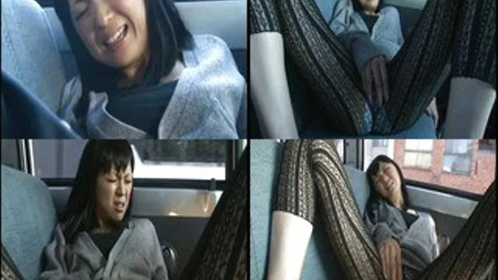 Lady is in the van when man goes horny over her legs in pantyhose - NFDM-210 - Part 5 (Faster Download)