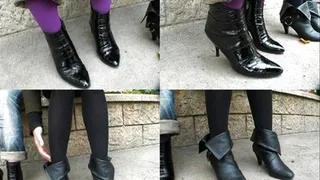 3 Inch Heels Trampling! - Part 2 ( - AVI Format)