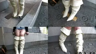 White Boots Plays & Tramples Object!!! - Part 1 (Faster Download - ))