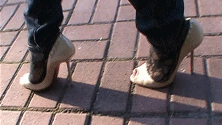 Walking in designer shoes 2