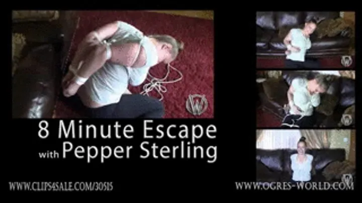 Pepper Sterling in the 8 Minute Escape