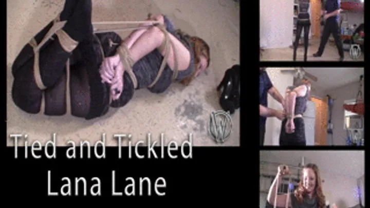 Lana Lane in Tied and Tickled