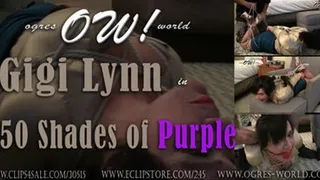 GiGi Lynn in 50 Shades of Purple