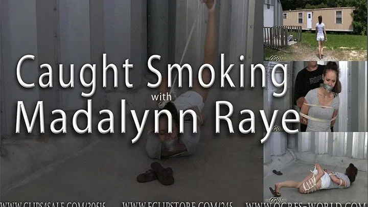 Madalynn Raye and Mr. Ogre: Caught Smoking