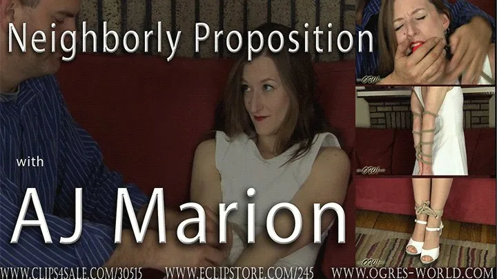 AJ Marion and Mr. Ogre: Neighborly Proposition