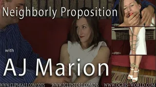 AJ Marion and Mr. Ogre: Neighborly Proposition