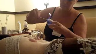 Lily Tries Fire Cupping