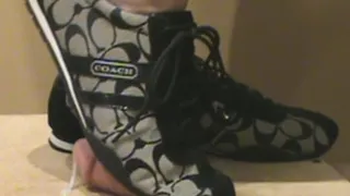 Cock And Cum Stomping Sneakers