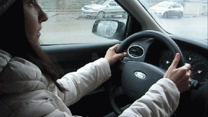 DRIVING DURING THE RAIN (A)