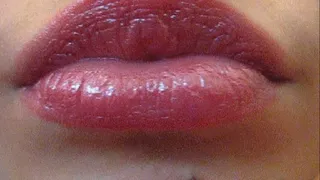 PRINTS OF MY MULTI-COLOURED LIPS