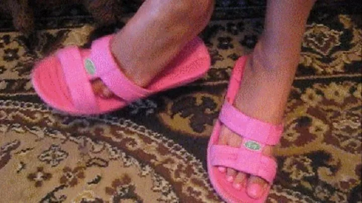 PINK SLIPPERS