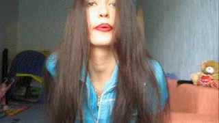 LONG AND SILKY HAIR