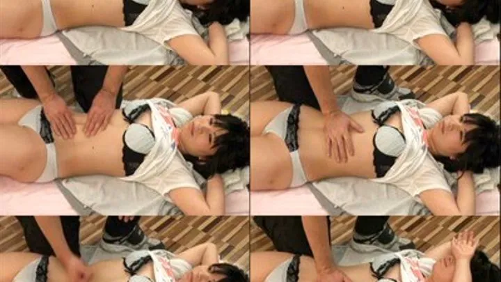 Relaxed But In Pain During Belly Punching - BZ-133 - Part 3