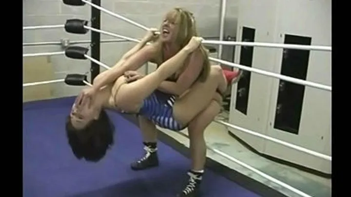 Cunt And Tit Busting Wrestling