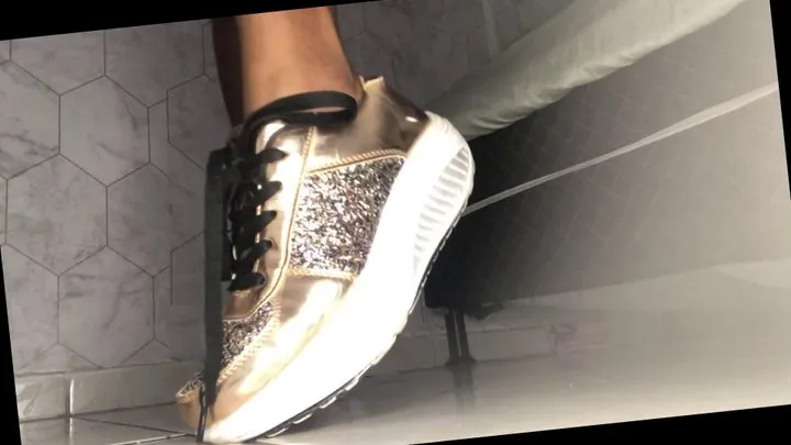 Ebony Sneaker Fetish!