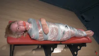 Darina has multiple orgasms - Mummification with magic wand