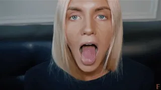 Tongue Fetish with Four Russian girls ( LOW BITRATE)