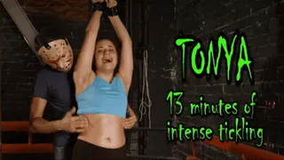 Tonya. 13 minutes of intense upper body tickling