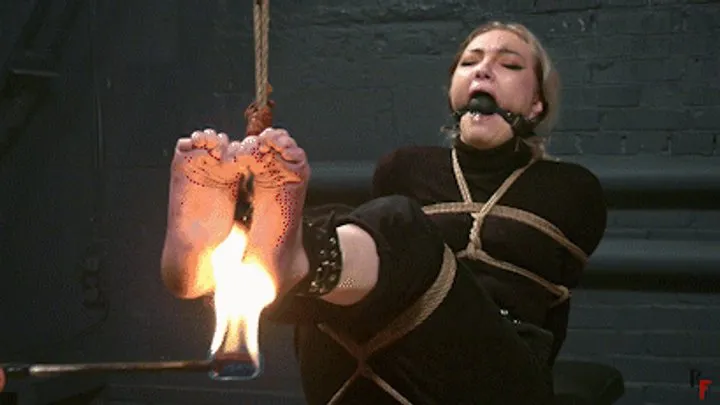 Milolica - Tight Bondage, Fire play and Bastinado