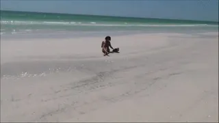 Rushed Orgasms for Pervy Losers on the Beach