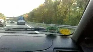 Public Tits on german Highway