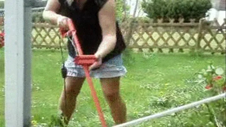 german gardenworking-girl